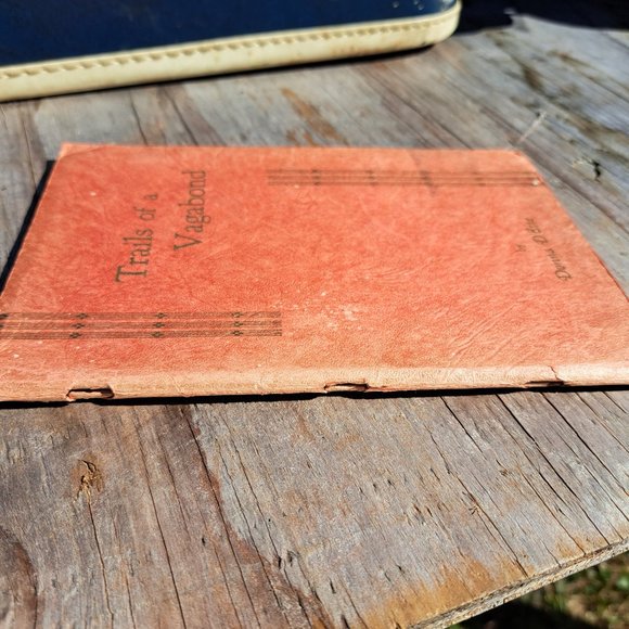 Vintage poems rare 1945 signed copy "Trails of a Vagabond" by Donna D'ette. - Picture 5 of 9